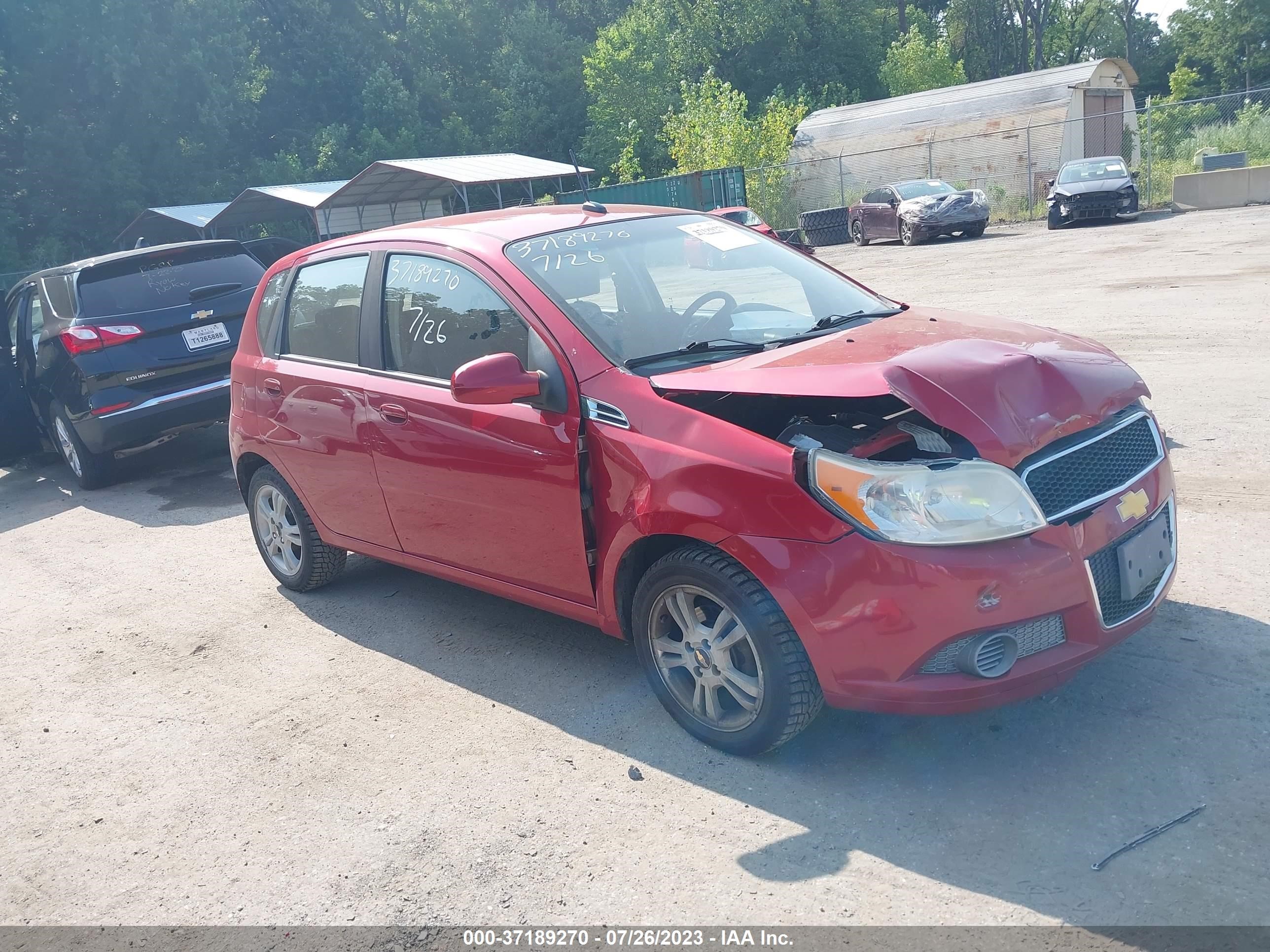 CHEVROLET AVEO 2010 kl1td6de8ab100130