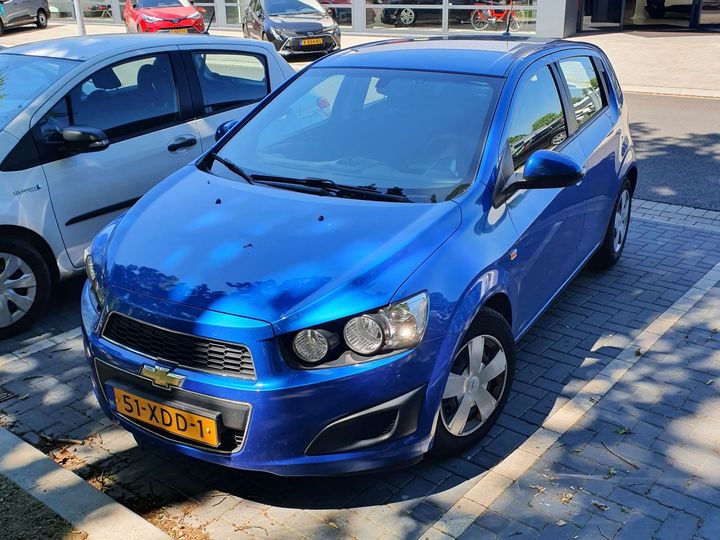 CHEVROLET AVEO 2012 kl1tf48r9cb110520