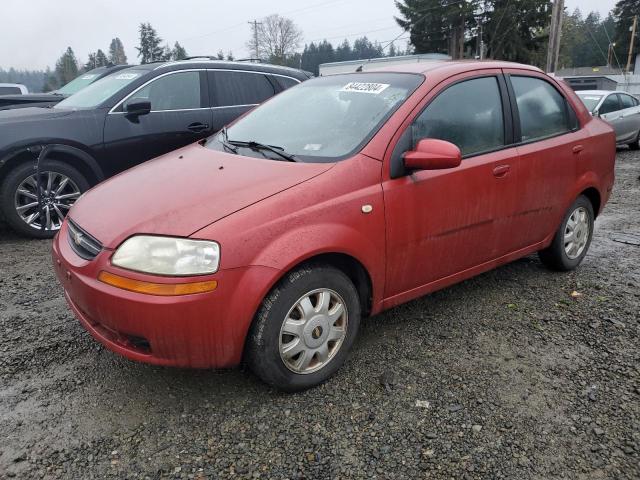 CHEVROLET AVEO LT 2005 kl1tg52635b356291