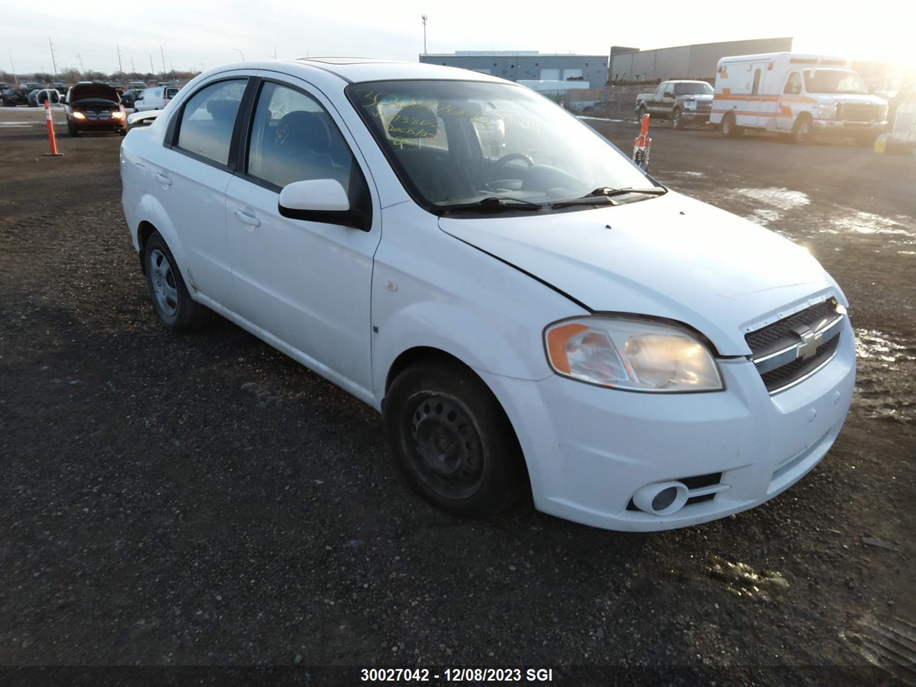 CHEVROLET AVEO 2008 kl1tg55628b173805