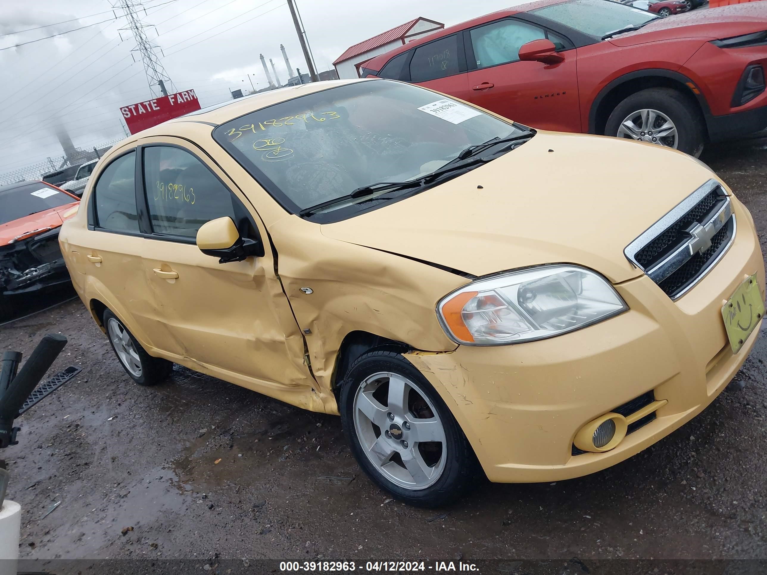 CHEVROLET AVEO 2007 kl1tg56617b043348