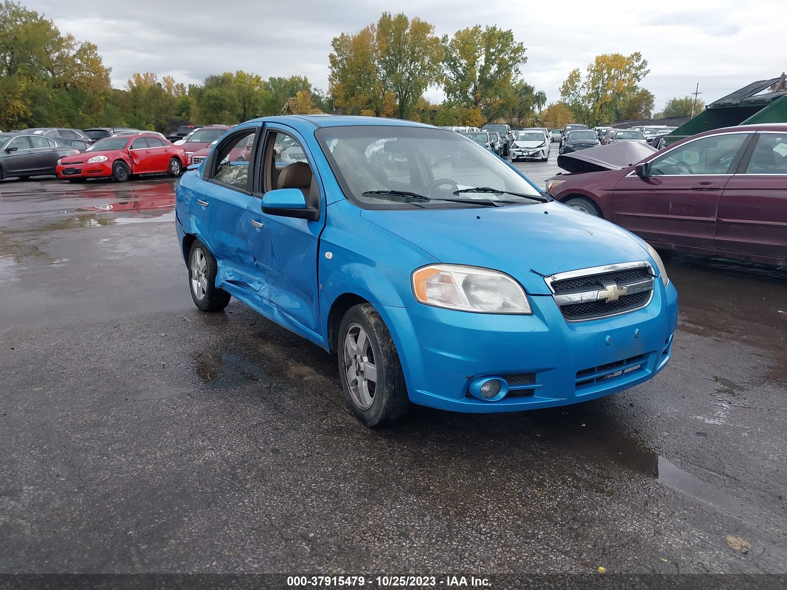 CHEVROLET AVEO 2007 kl1tg56617b143563