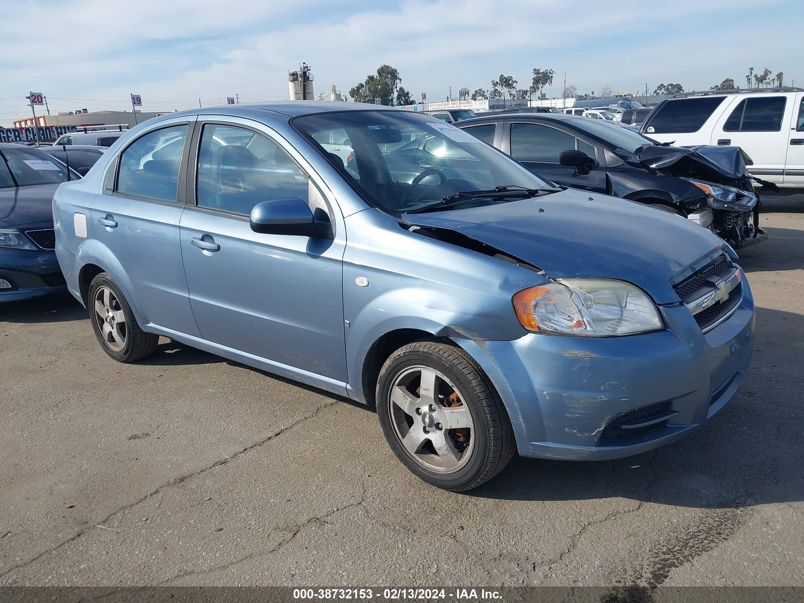 CHEVROLET AVEO 2007 kl1tg56627b127792