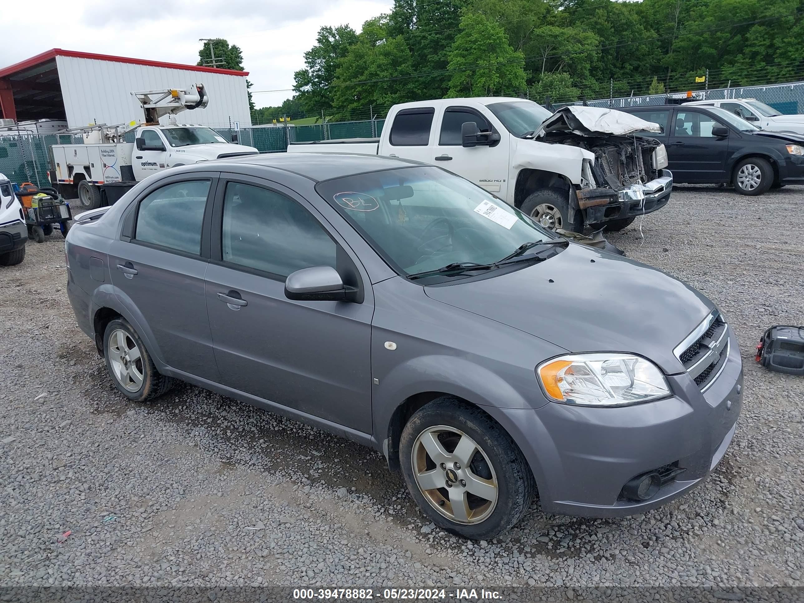 CHEVROLET AVEO 2007 kl1tg56627b142163