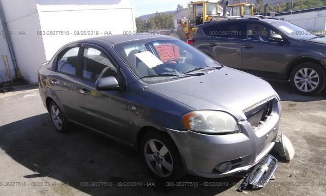 CHEVROLET AVEO 2008 kl1tg56638b081357