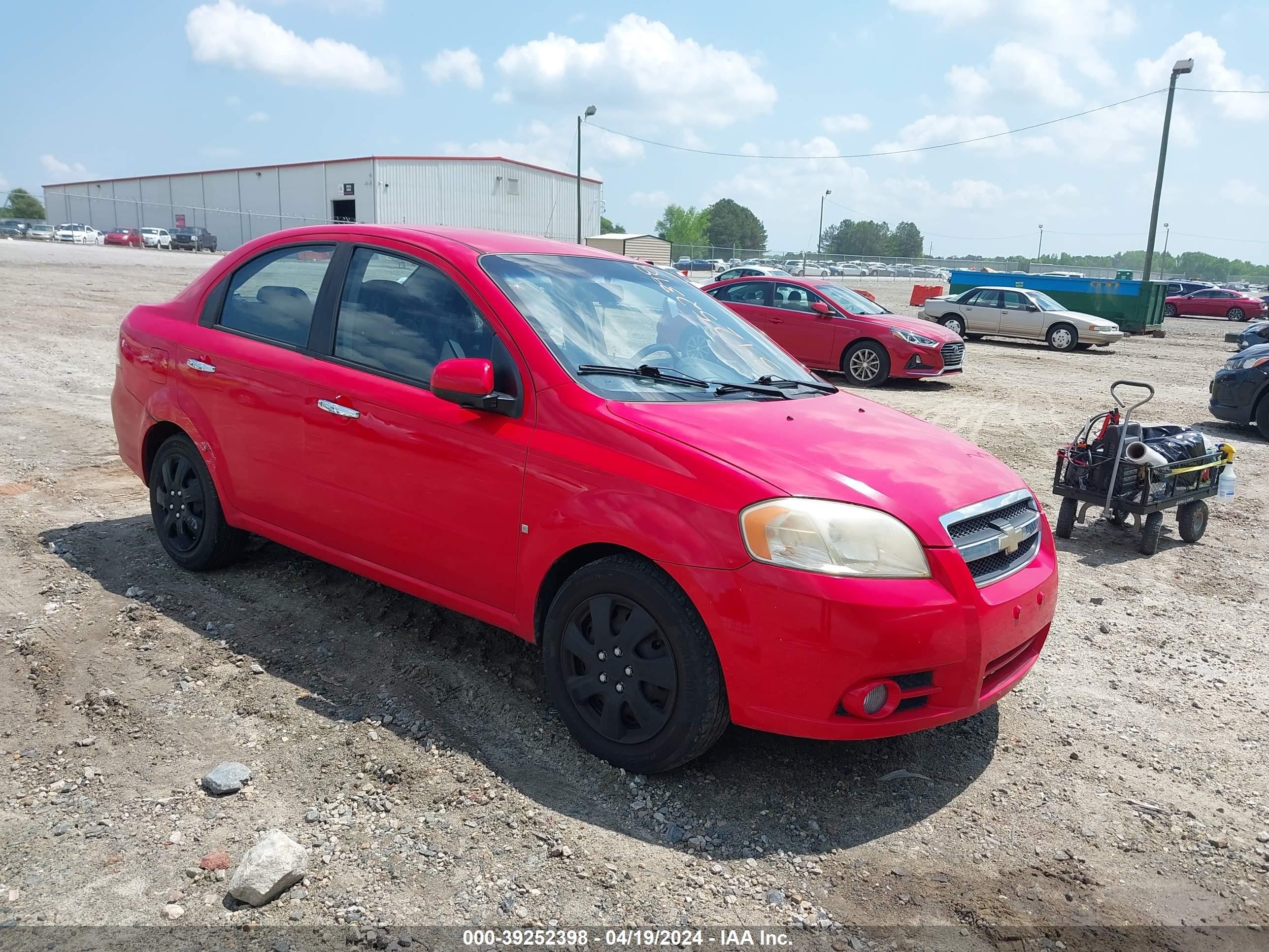 CHEVROLET AVEO 2009 kl1tg56e59b393883