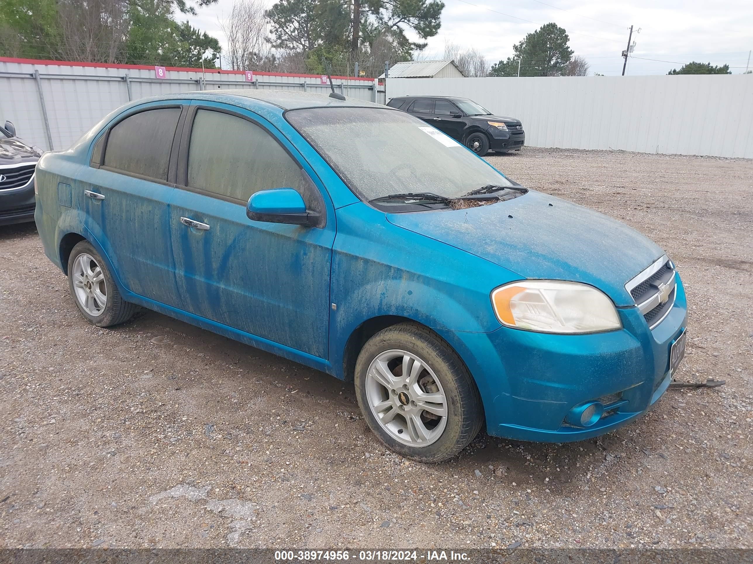 CHEVROLET AVEO 2009 kl1tg56e79b350677