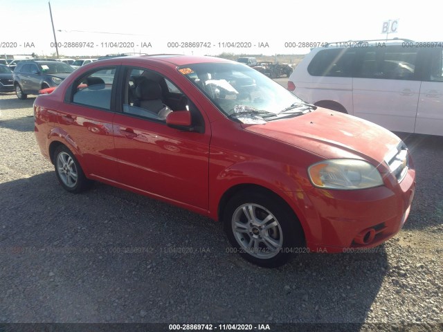 CHEVROLET AVEO 2011 kl1tg5de2bb114401