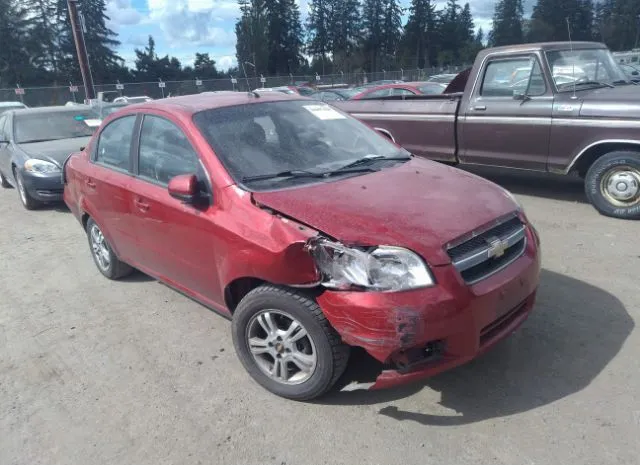 CHEVROLET AVEO 2011 kl1tg5de2bb202557