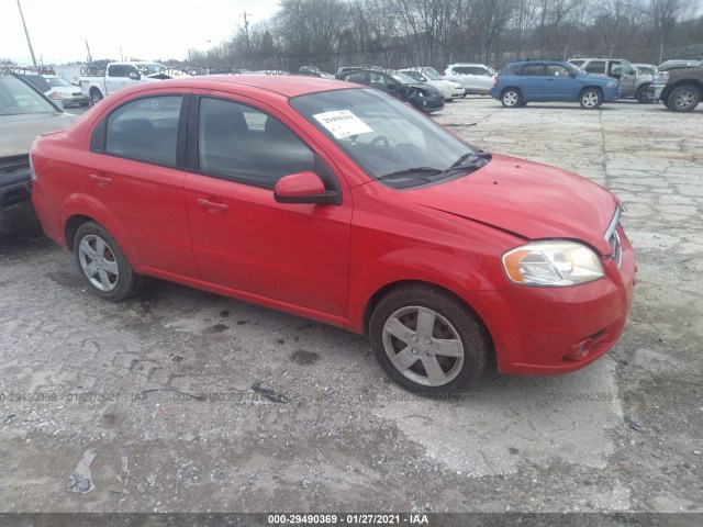 CHEVROLET AVEO 2011 kl1tg5de3bb116092