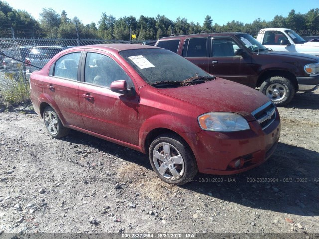 CHEVROLET AVEO 2011 kl1tg5de3bb232585