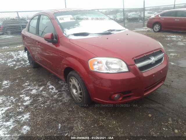 CHEVROLET AVEO 2011 kl1tg5de3bb237284