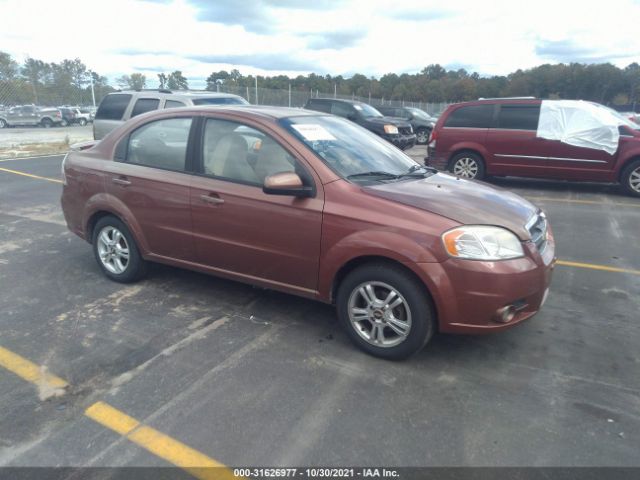 CHEVROLET AVEO 2011 kl1tg5de3bb248463