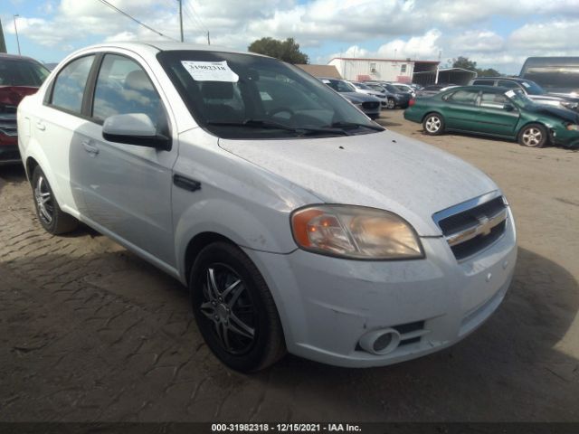 CHEVROLET AVEO 2011 kl1tg5de5bb181106