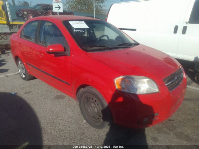 CHEVROLET AVEO 2010 kl1tg5de7ab127448