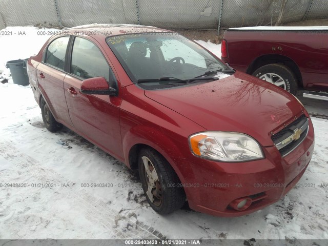 CHEVROLET AVEO 2011 kl1tg5de9bb252730