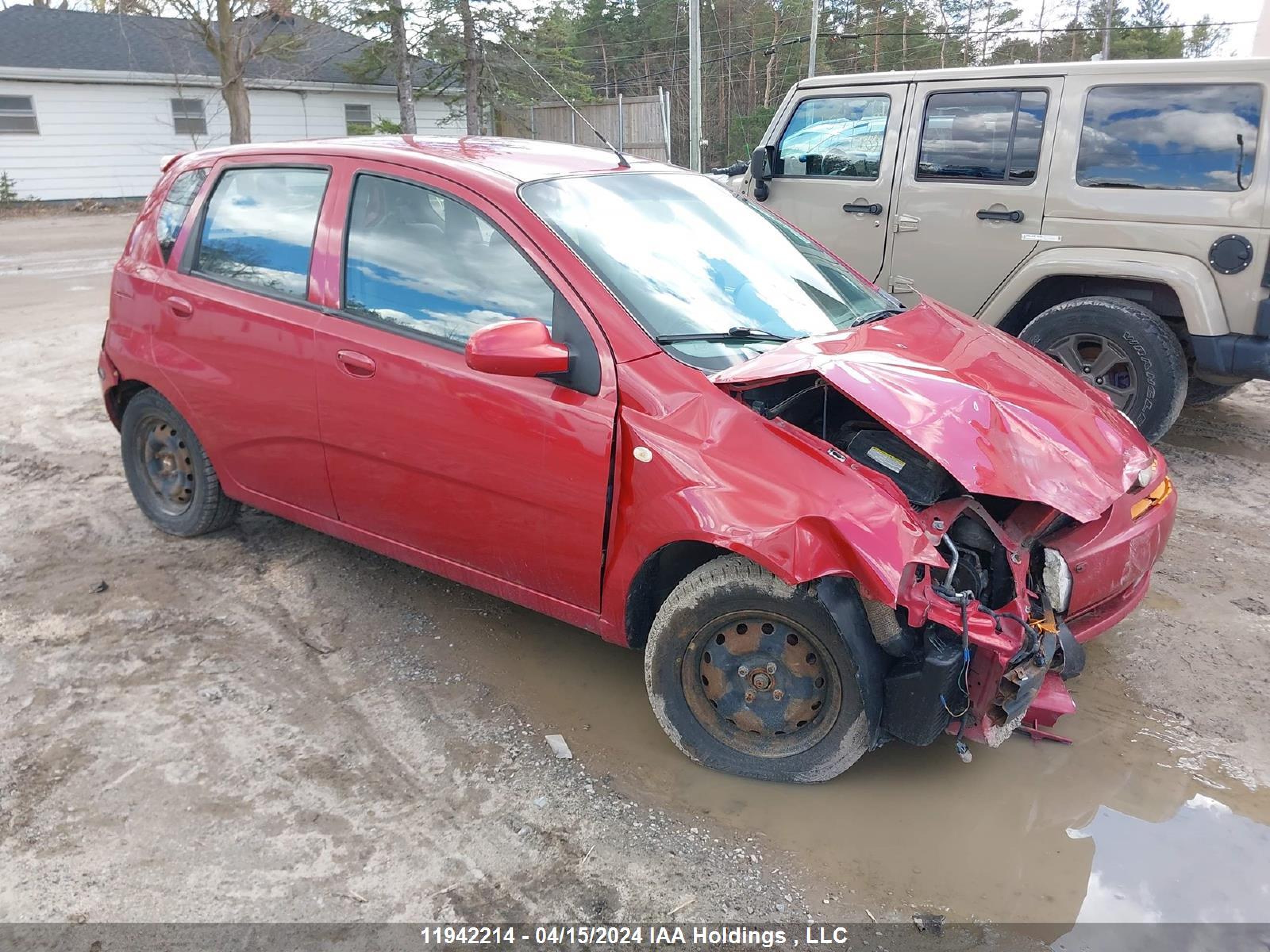 CHEVROLET AVEO 2005 kl1tg62605b291521