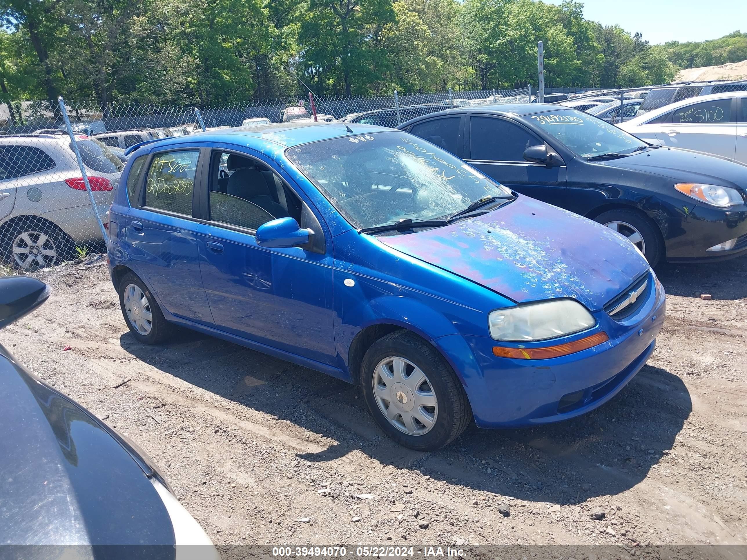 CHEVROLET AVEO 2005 kl1tg62615b414677