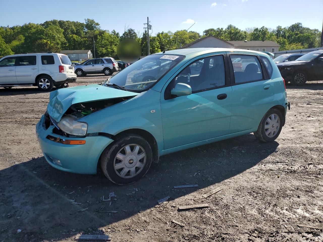 CHEVROLET AVEO 2005 kl1tg62645b401549