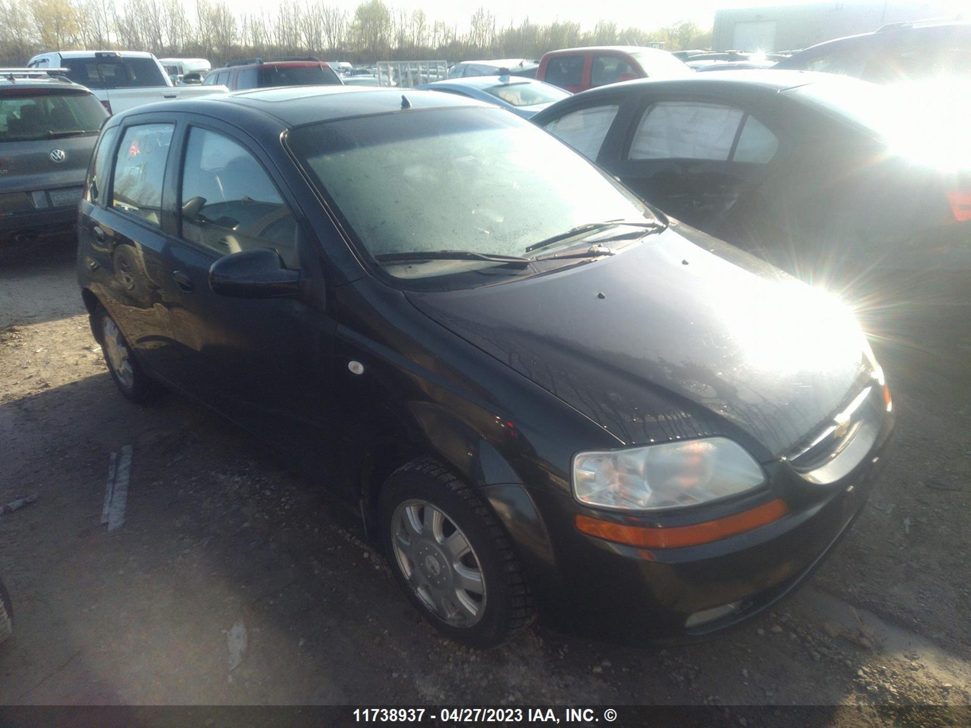 CHEVROLET AVEO 2005 kl1tg62665b491738