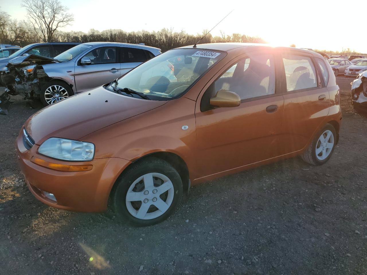 CHEVROLET AVEO 2005 kl1tg62675b452950