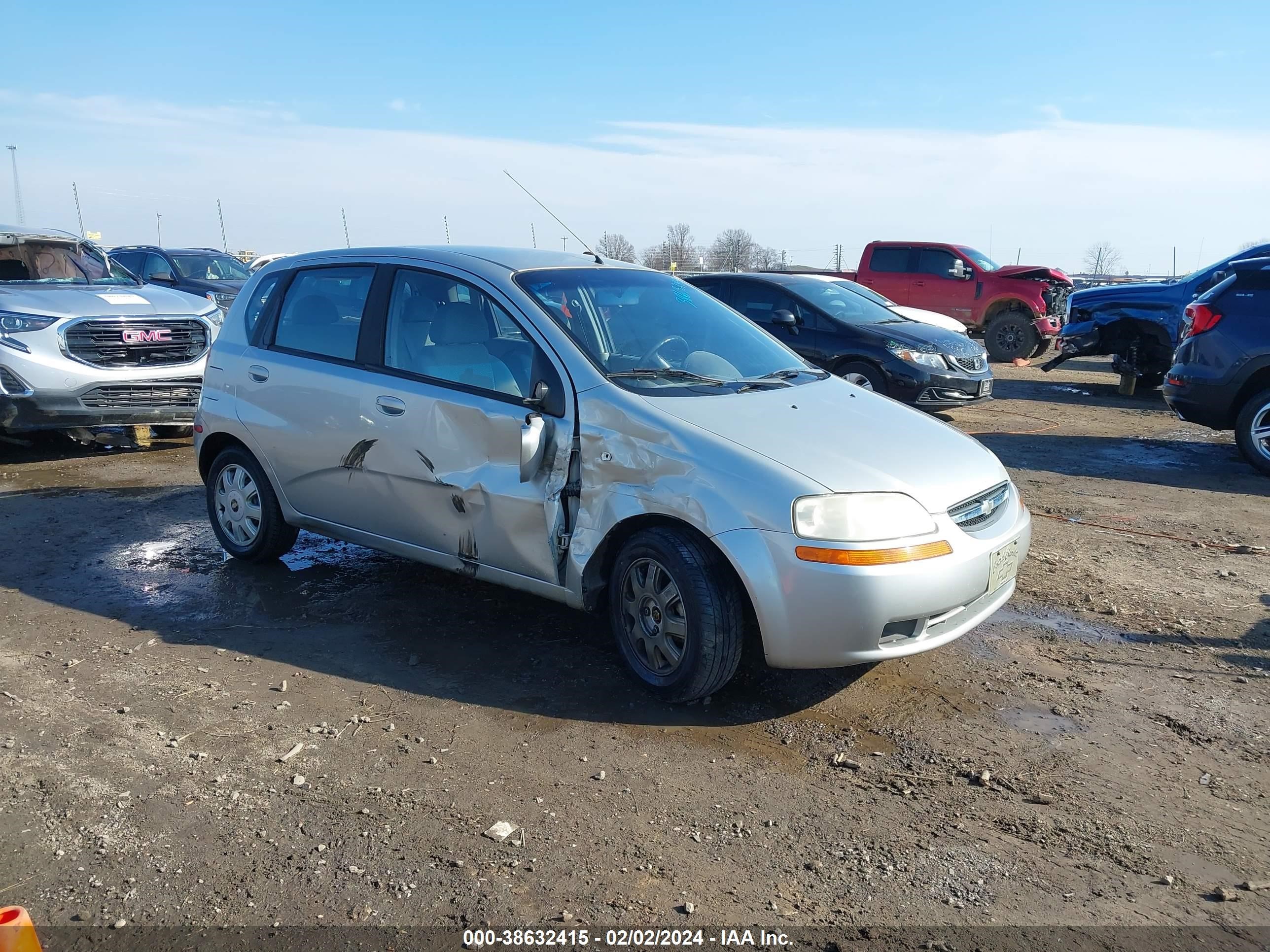 CHEVROLET AVEO 2005 kl1tg626x5b397118