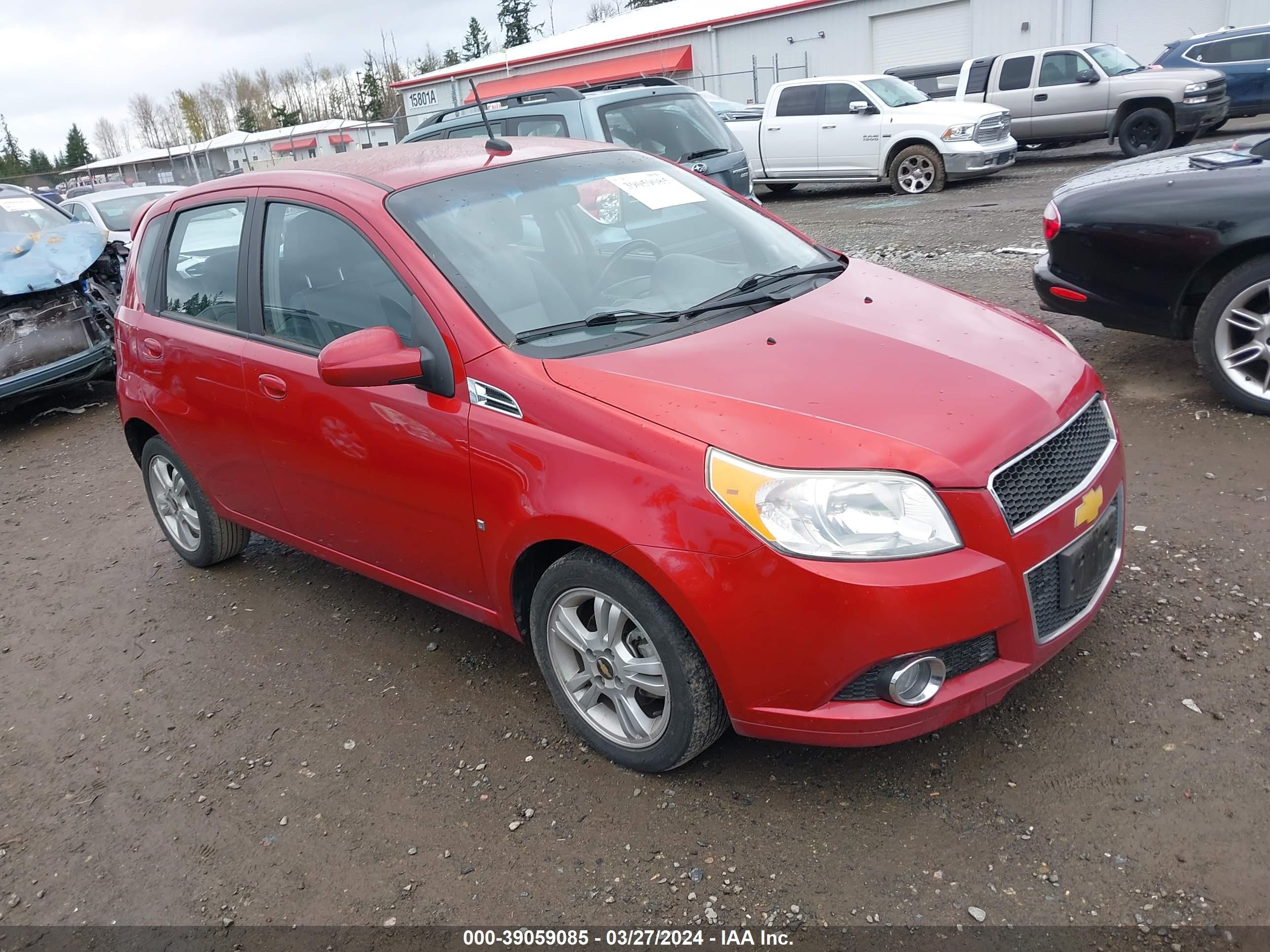 CHEVROLET AVEO 2009 kl1tg66e29b307385