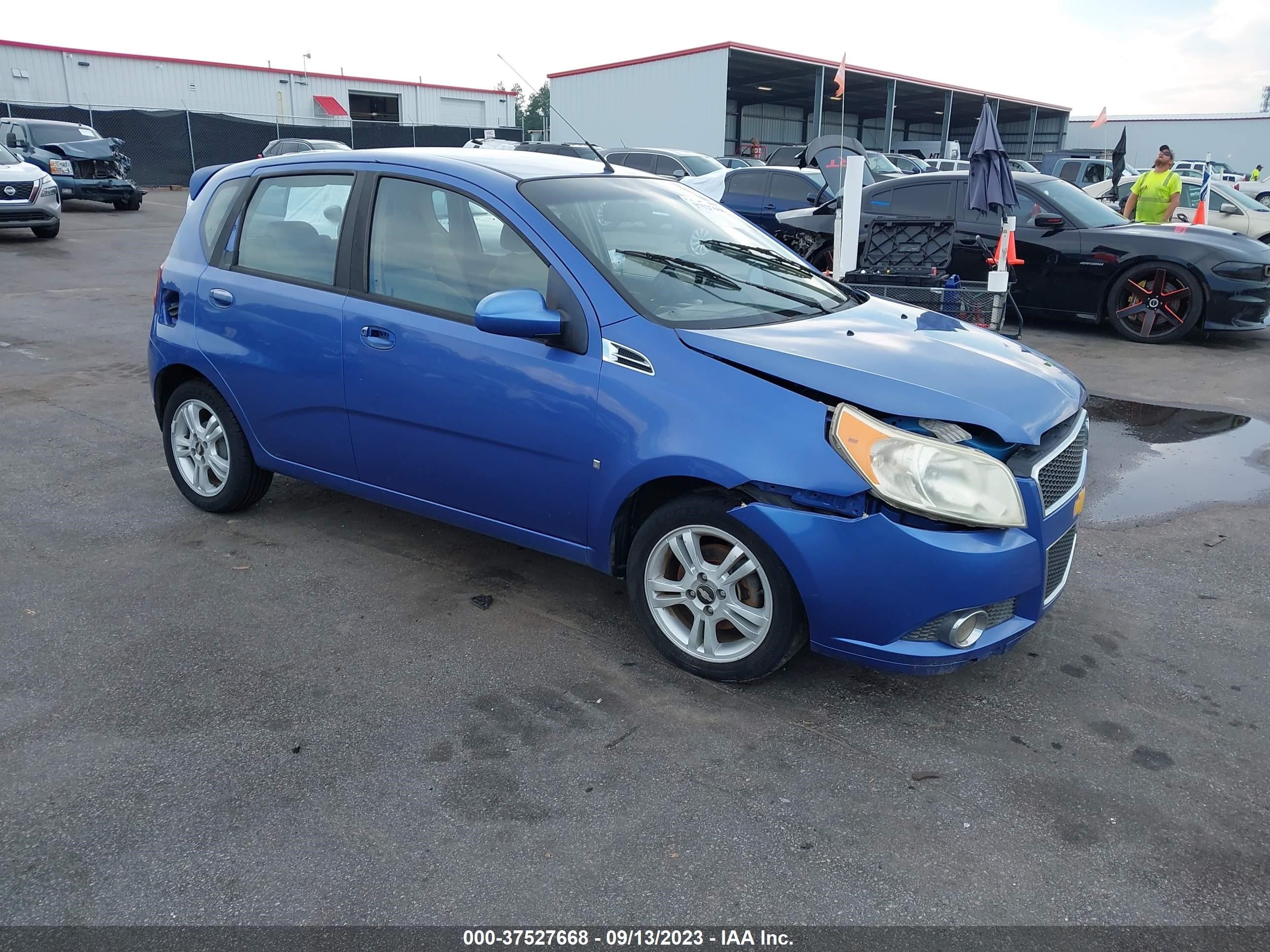 CHEVROLET AVEO 2009 kl1tg66e59b306540