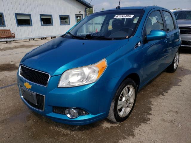 CHEVROLET AVEO LT 2009 kl1tg66ex9b617428