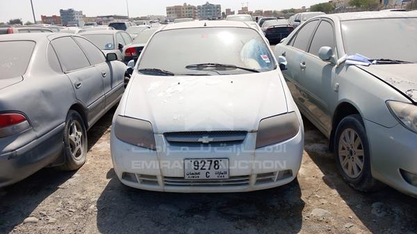 CHEVROLET AVEO 2006 kl1tj58y36b625577