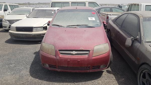 CHEVROLET AVEO 2006 kl1tj58y86b644707