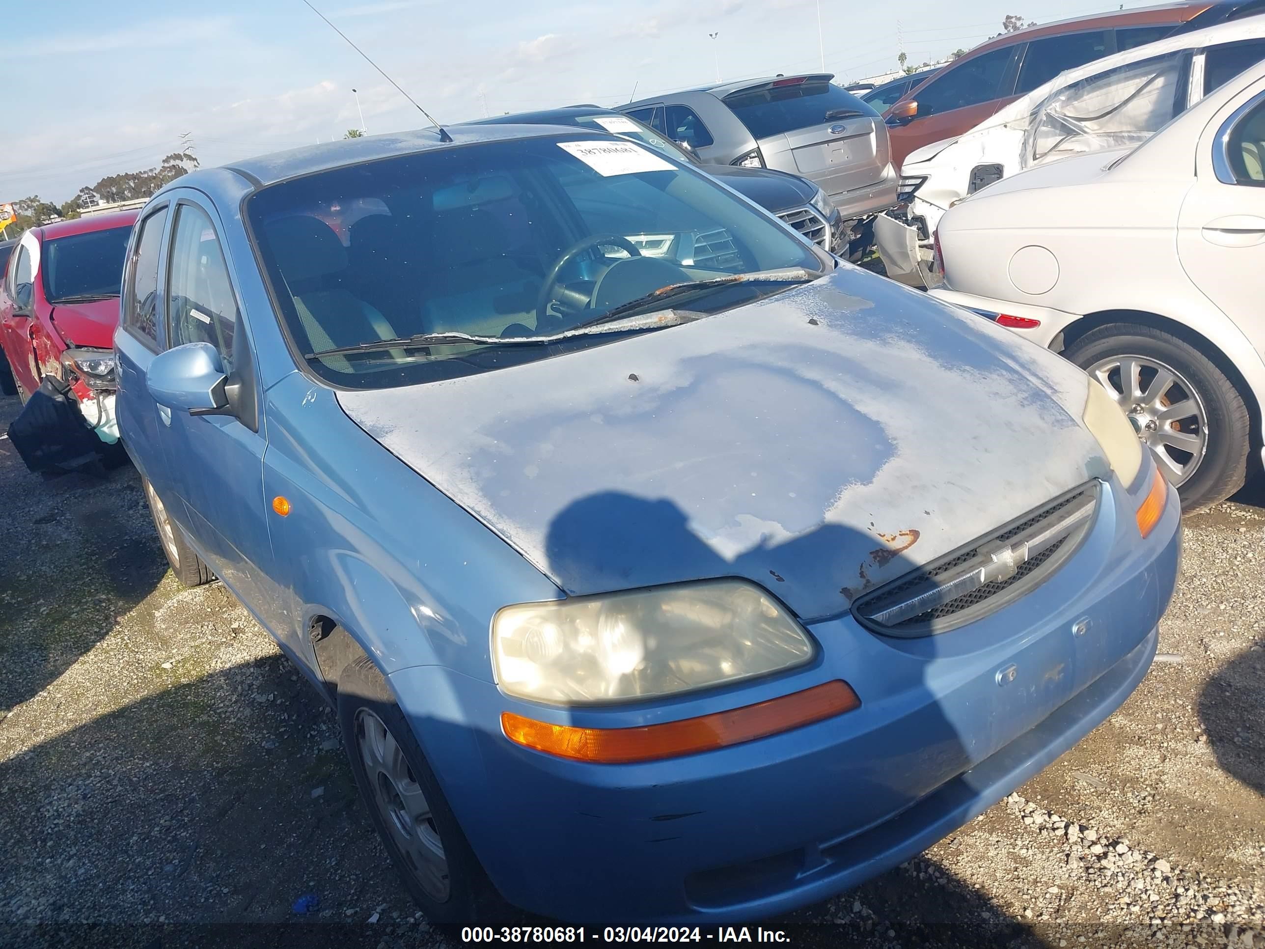 CHEVROLET AVEO 2004 kl1tj62604b185571