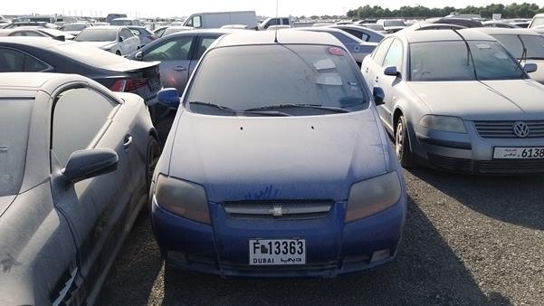 CHEVROLET AVEO 2006 kl1tj62y06b607326