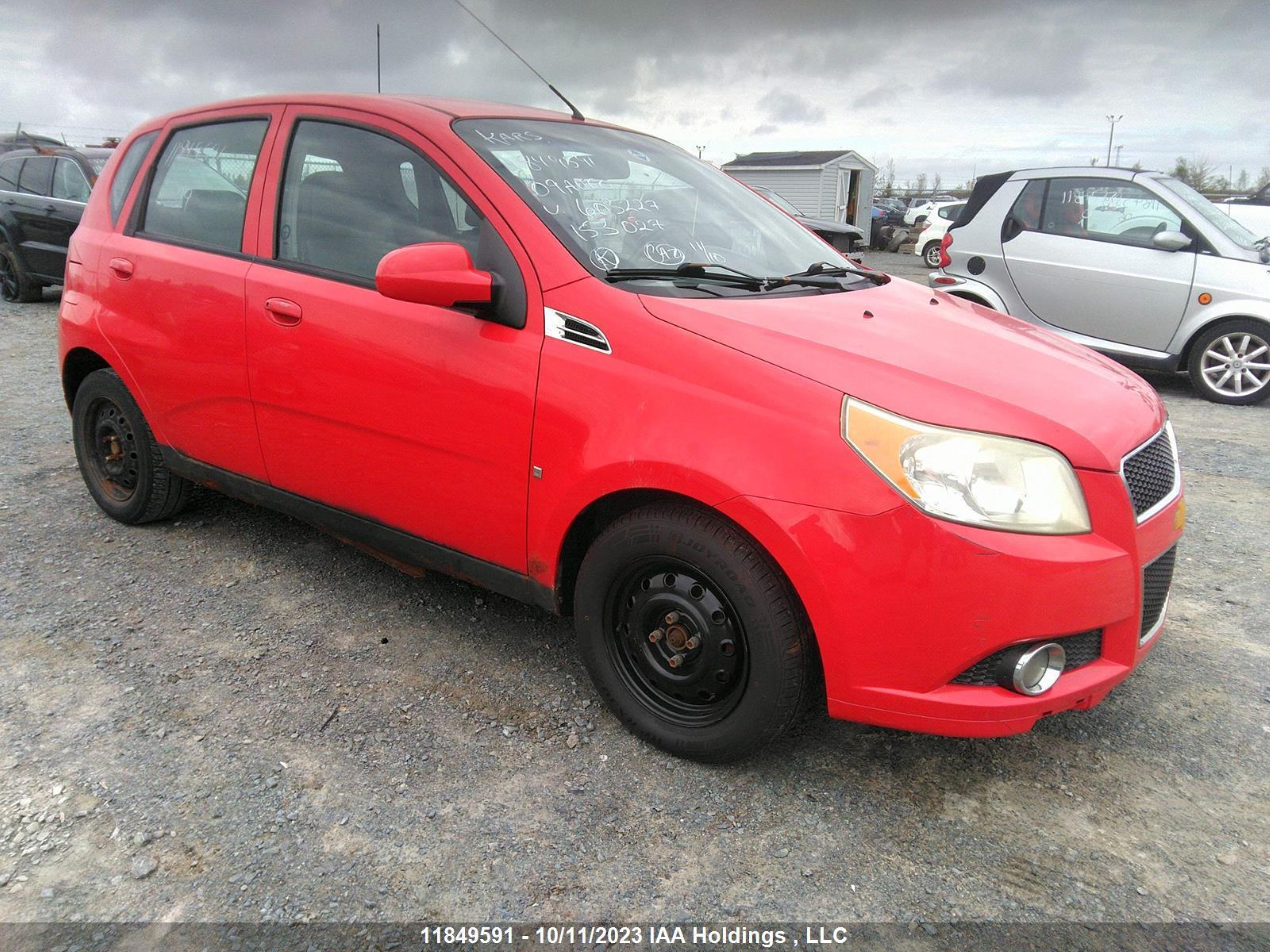 CHEVROLET AVEO 2009 kl1tv65e89b603227