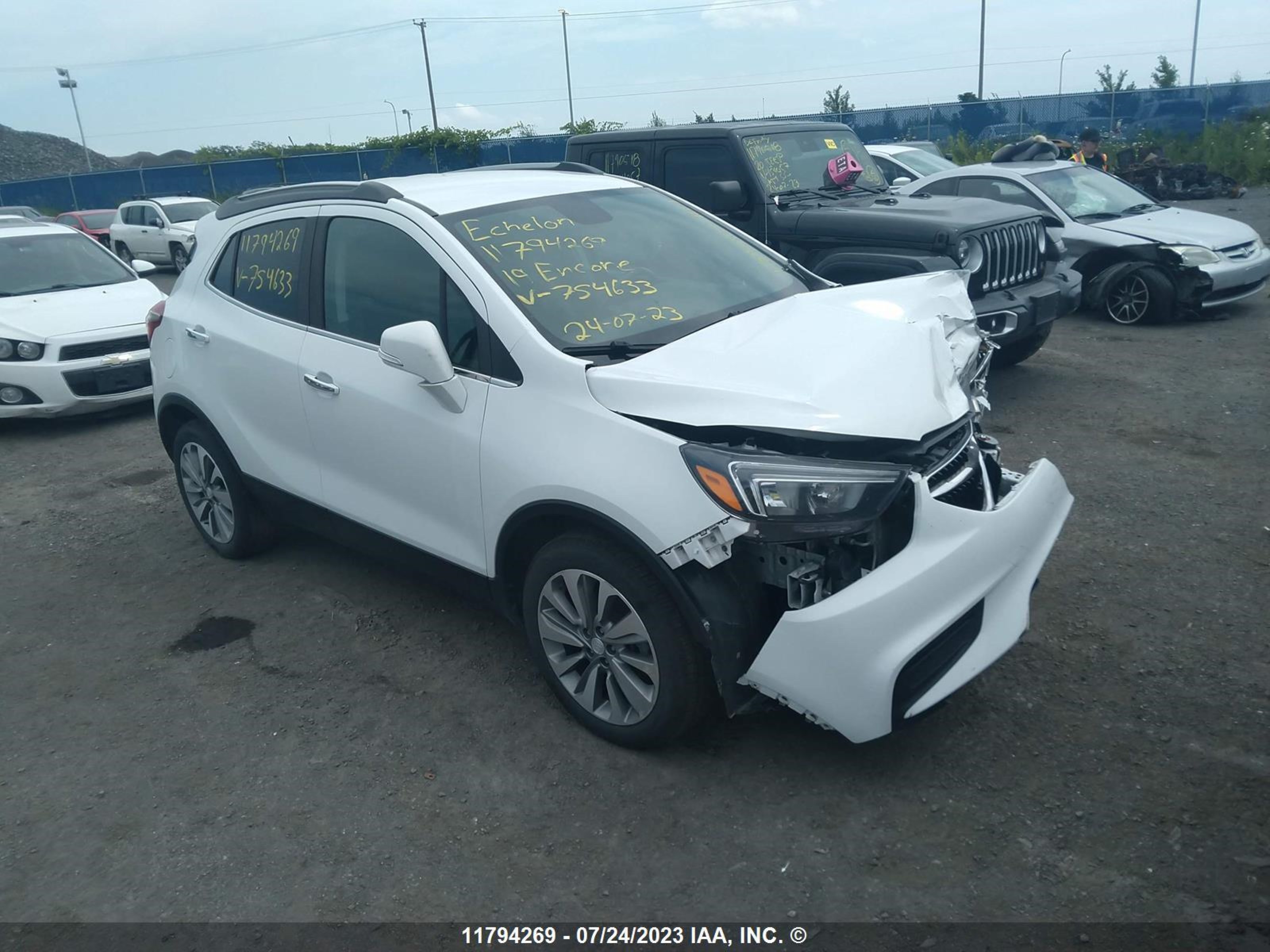 BUICK ENCORE 2019 kl4cjasb4kb754633