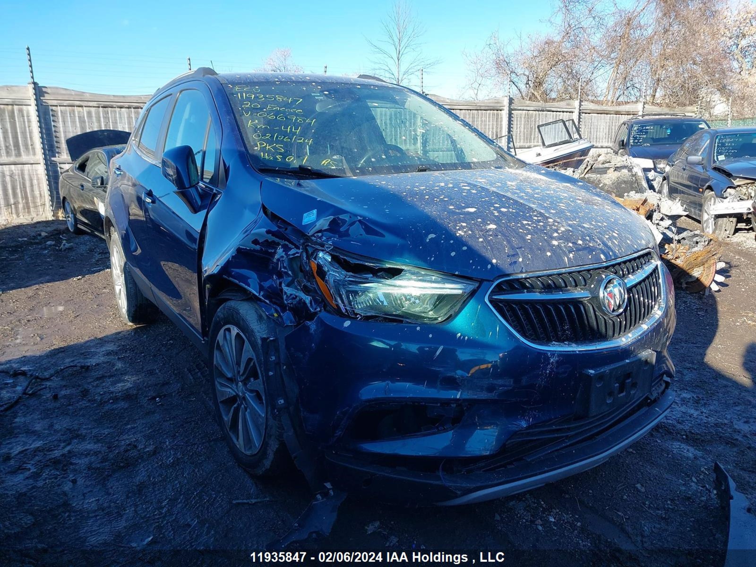 BUICK ENCORE 2020 kl4cjasb9lb066984