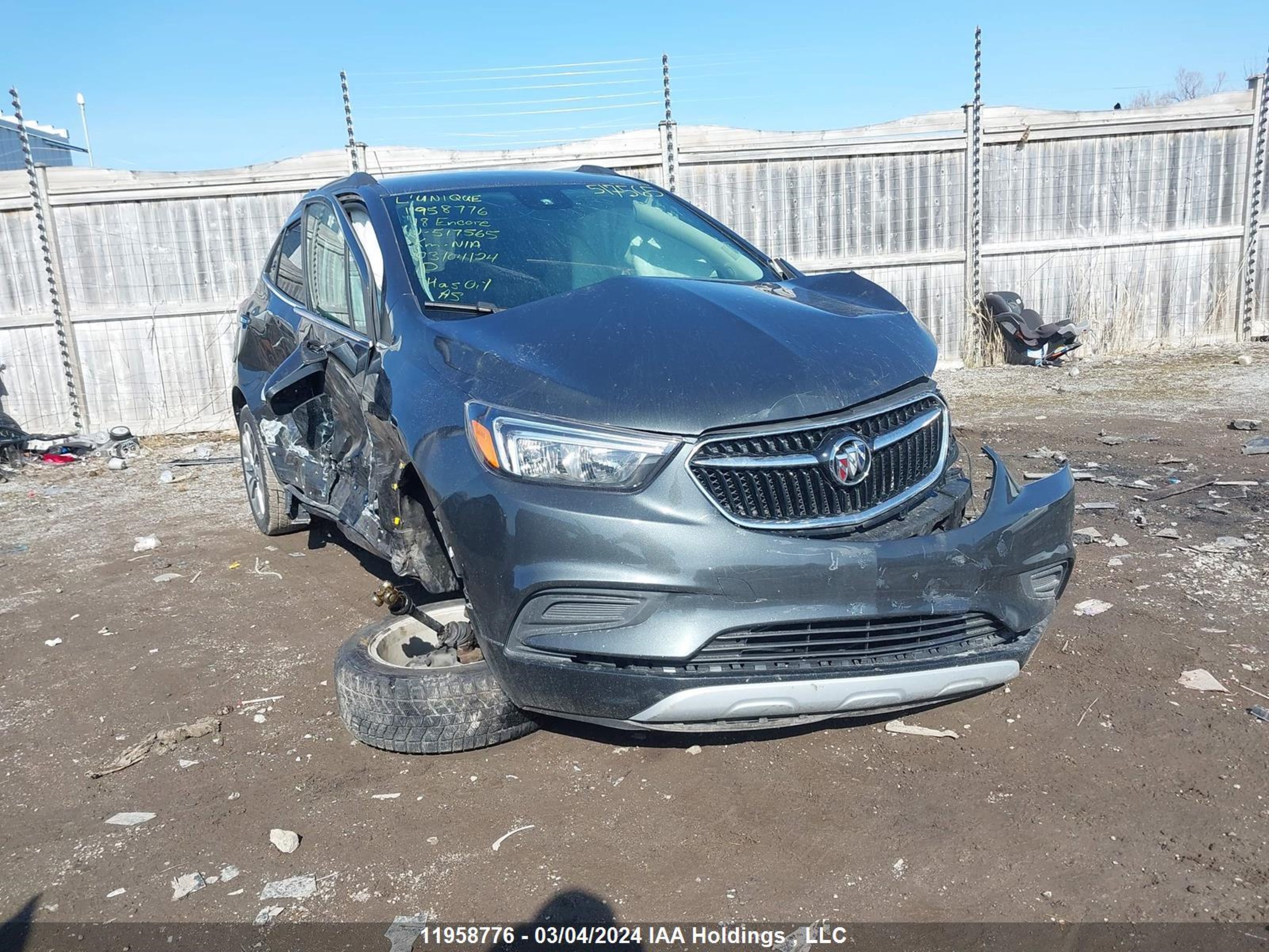 BUICK ENCORE 2018 kl4cjesb4jb517565