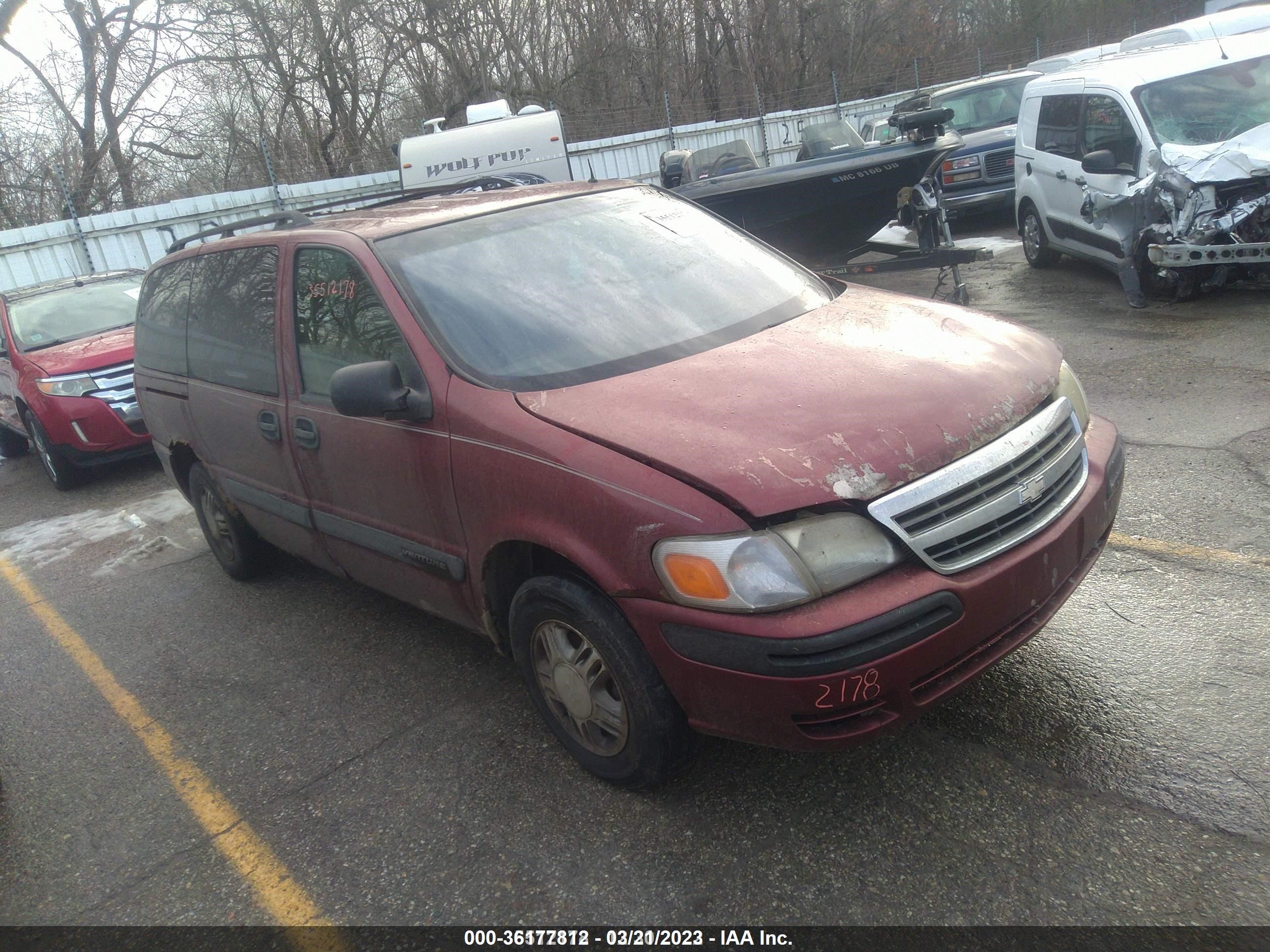 CHEVROLET VENTURE 2001 kl4cjesb4jb579211