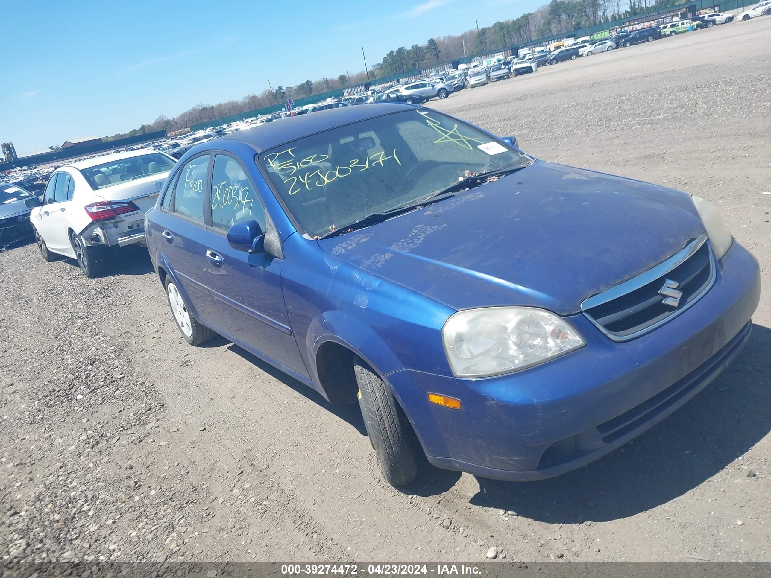 SUZUKI FORENZA 2007 kl5jd56z27k655065