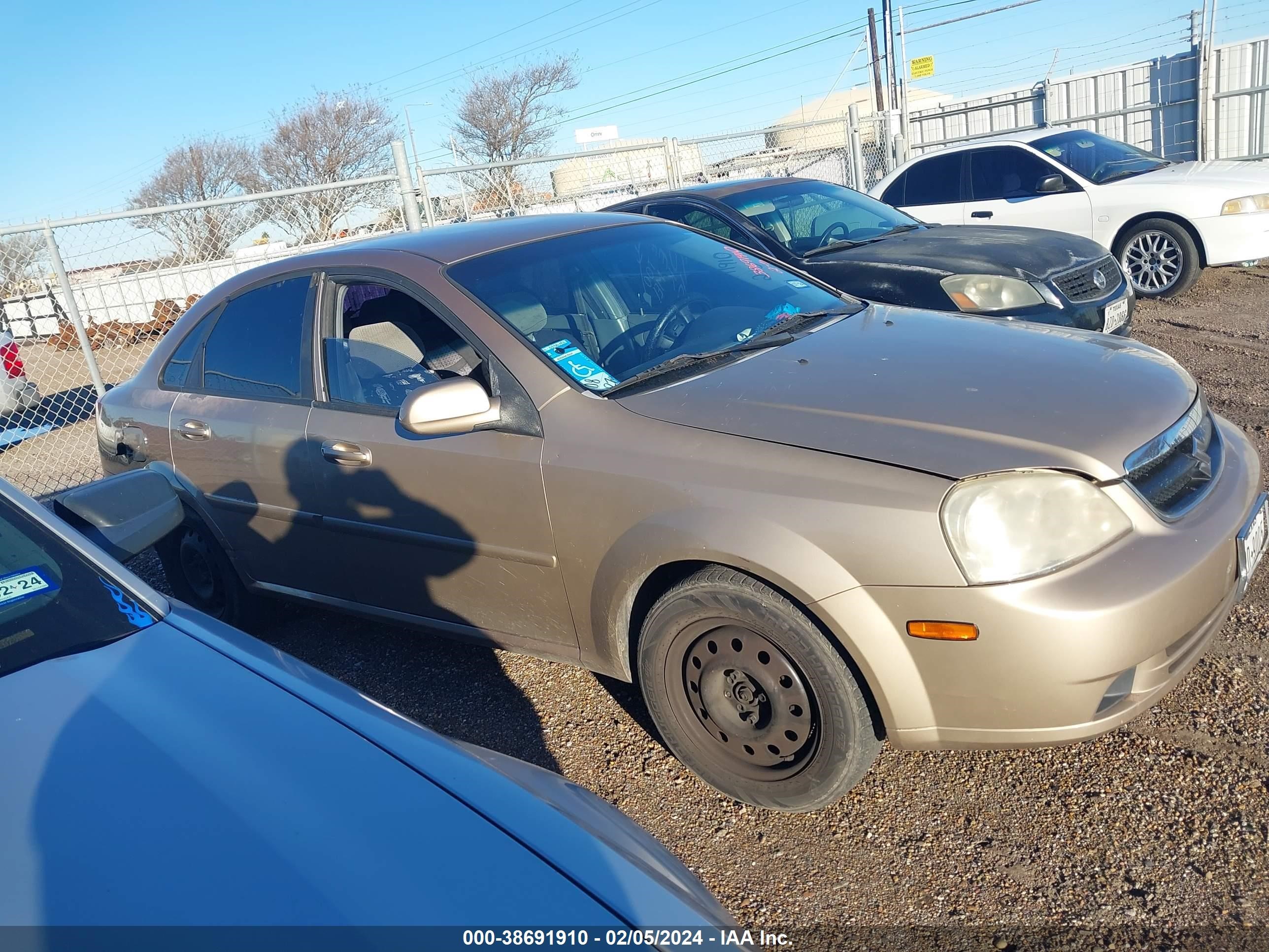 SUZUKI FORENZA 2008 kl5jd56z98k879340