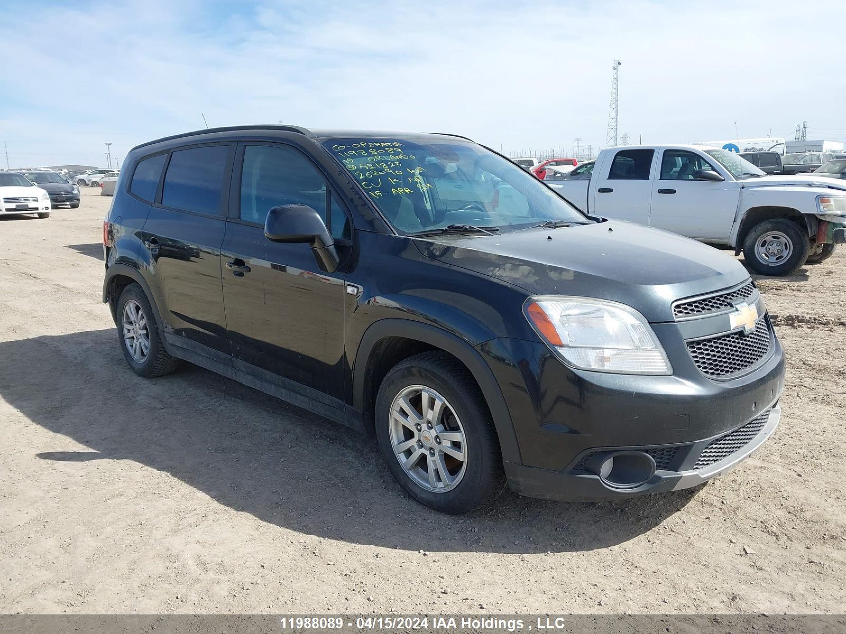 CHEVROLET ORLANDO 2012 kl77p2em0ck521825