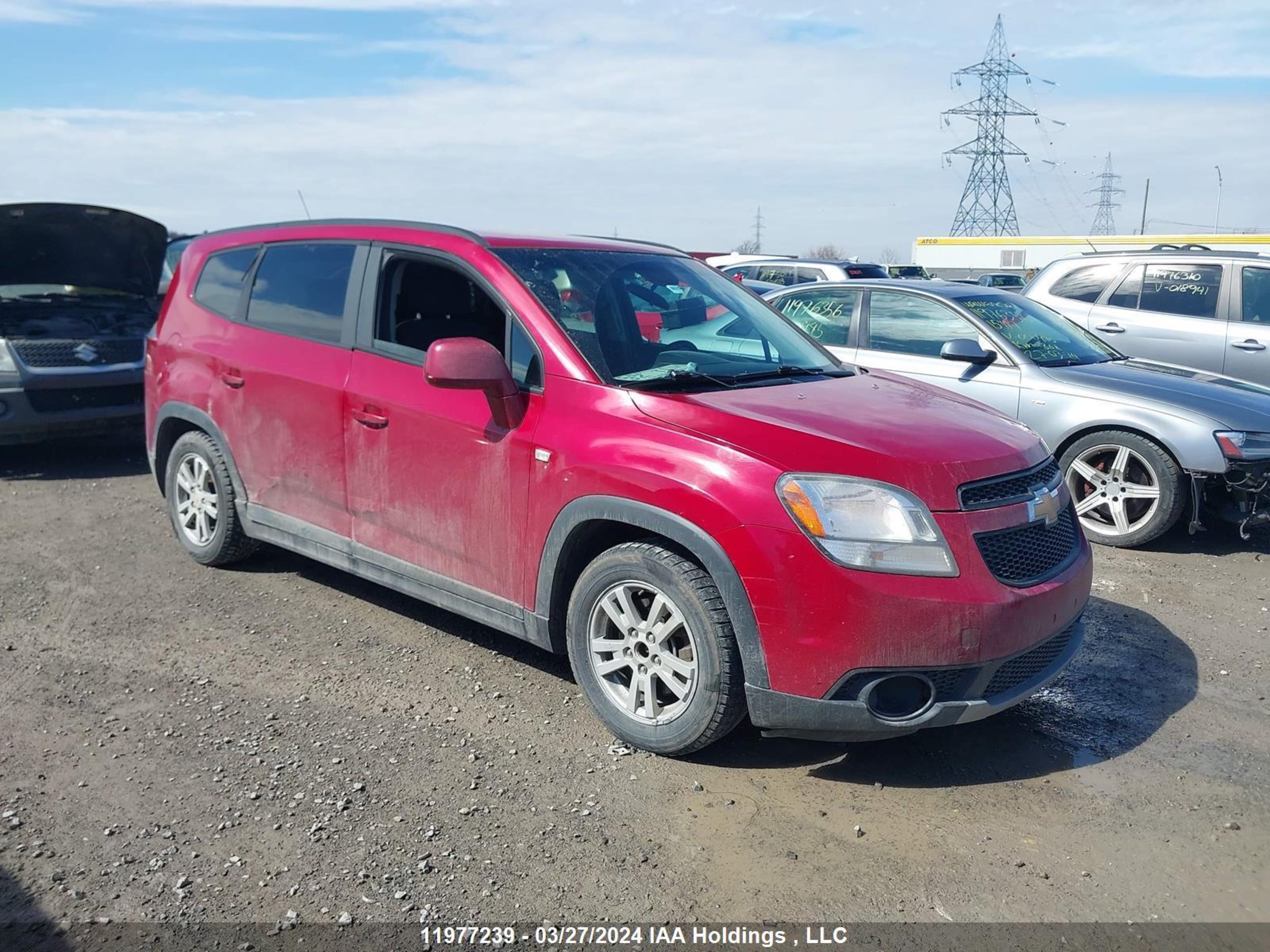 CHEVROLET ORLANDO 2012 kl77p2em3ck534388