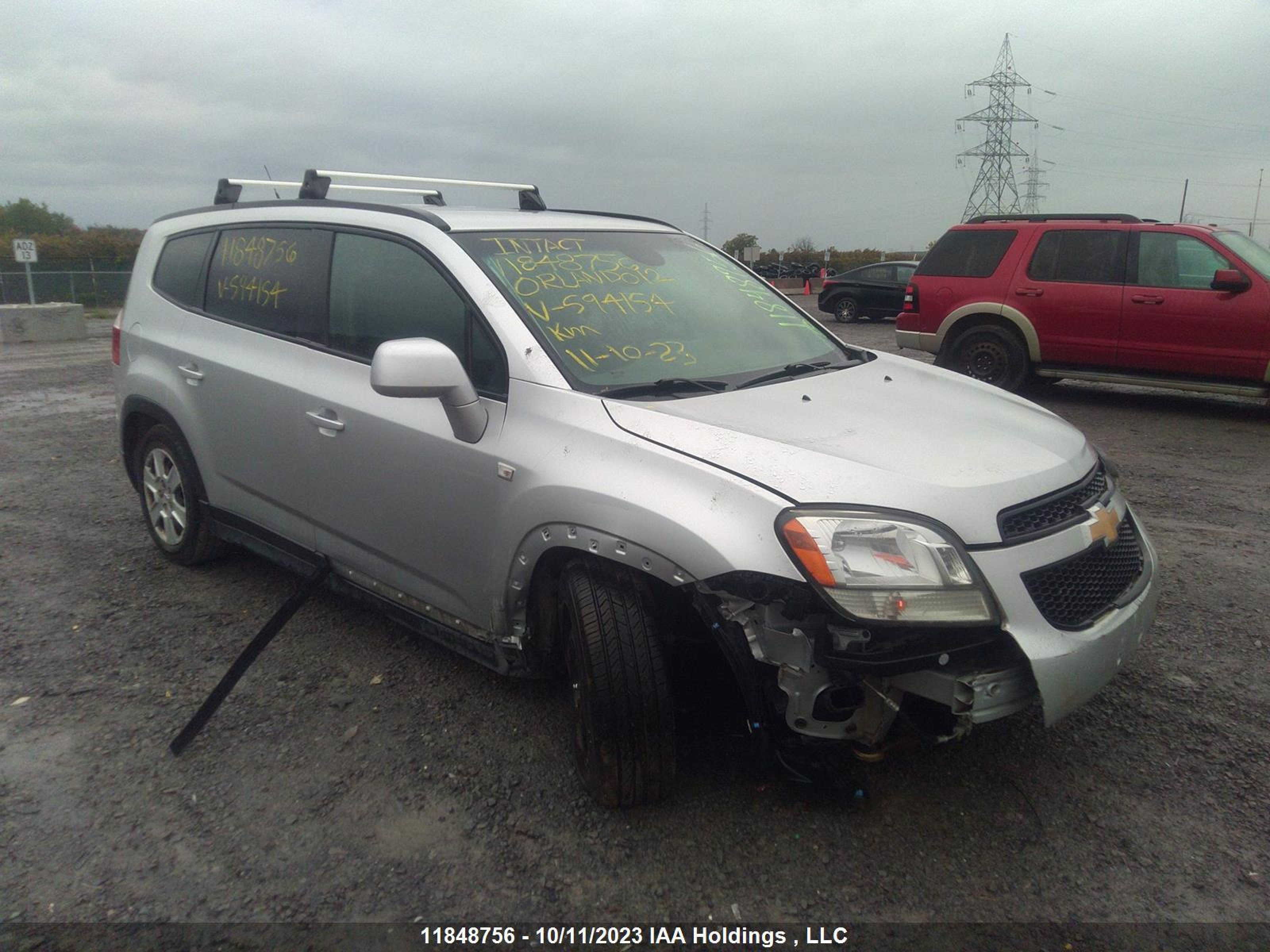 CHEVROLET ORLANDO 2012 kl77p2em3ck594154