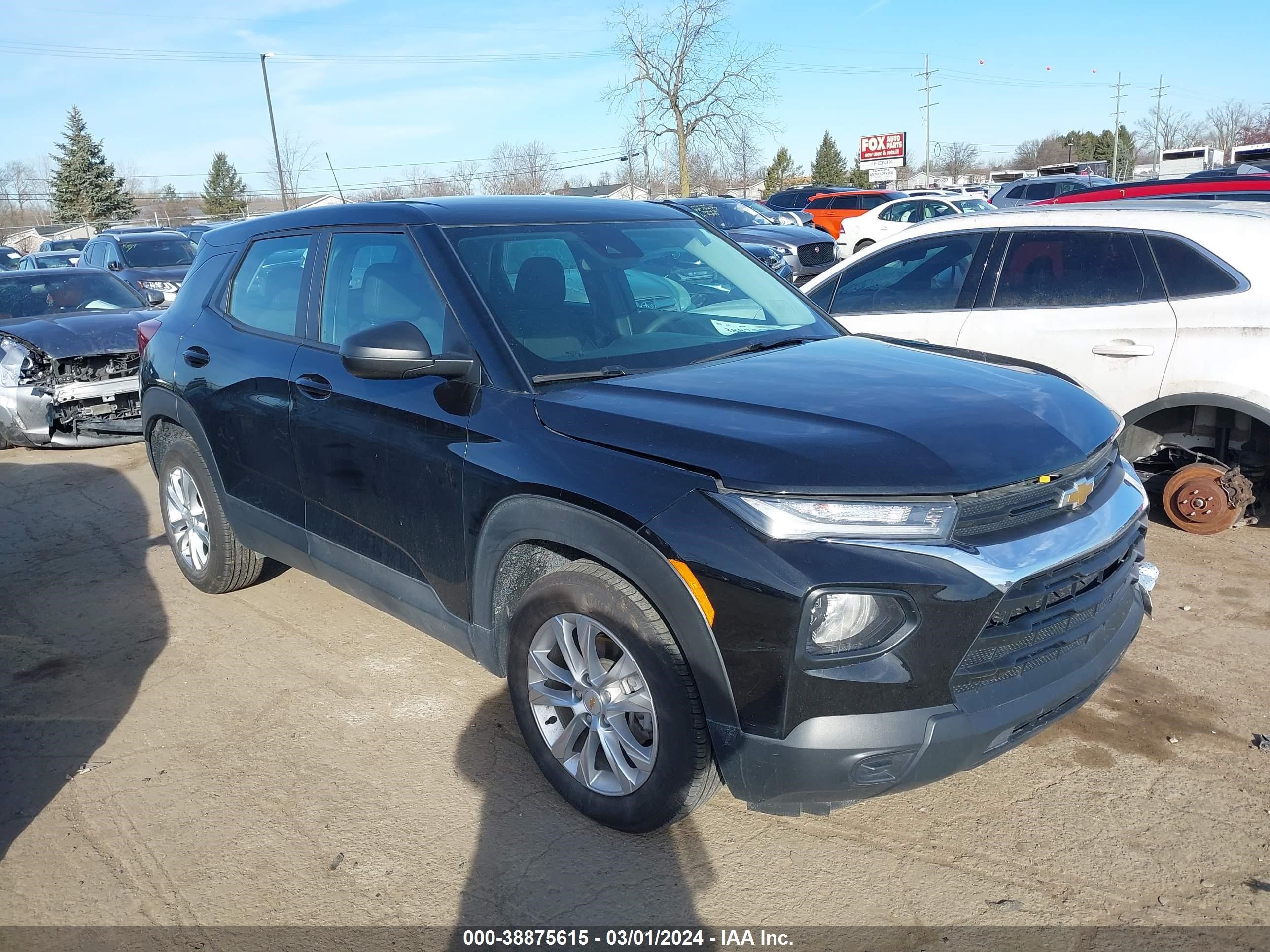 CHEVROLET TRAILBLAZER 2022 kl79mms25nb142208