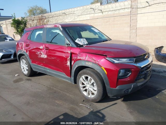 CHEVROLET TRAILBLAZER 2022 kl79mms2xnb130653