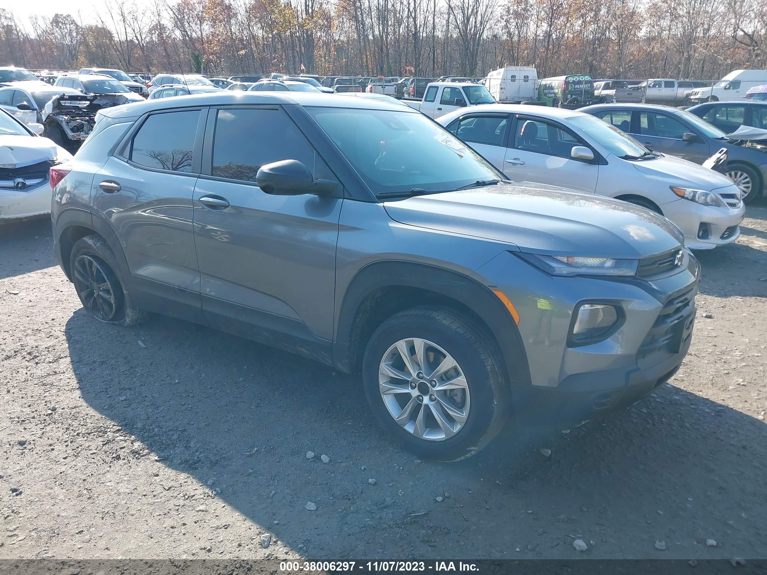 CHEVROLET TRAILBLAZER 2022 kl79mnsl1nb021416