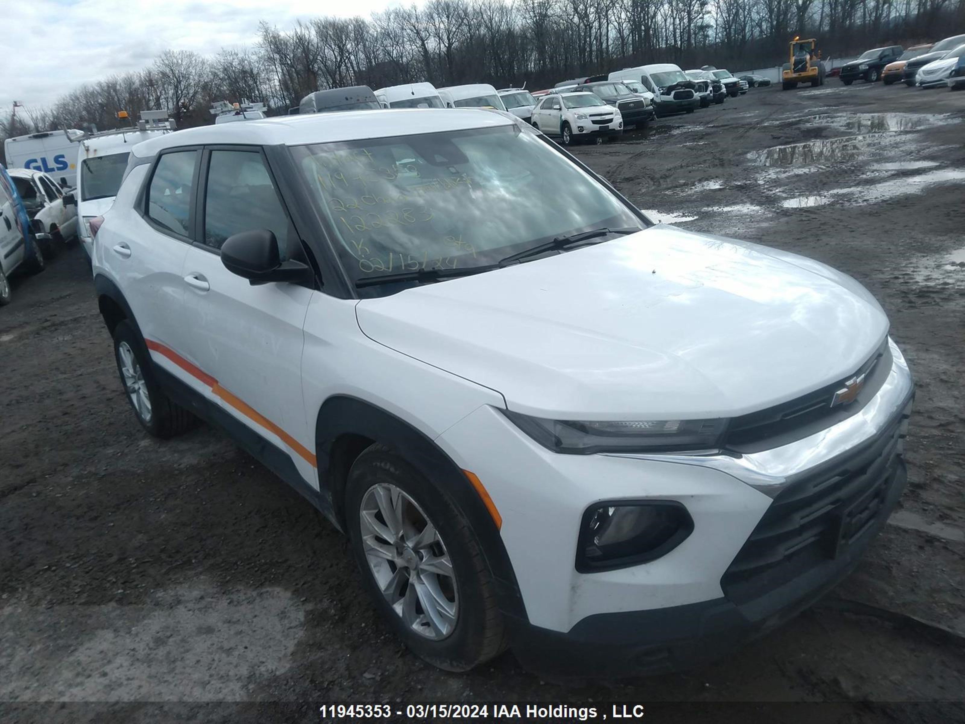 CHEVROLET TRAILBLAZER 2022 kl79mnsl9nb122283