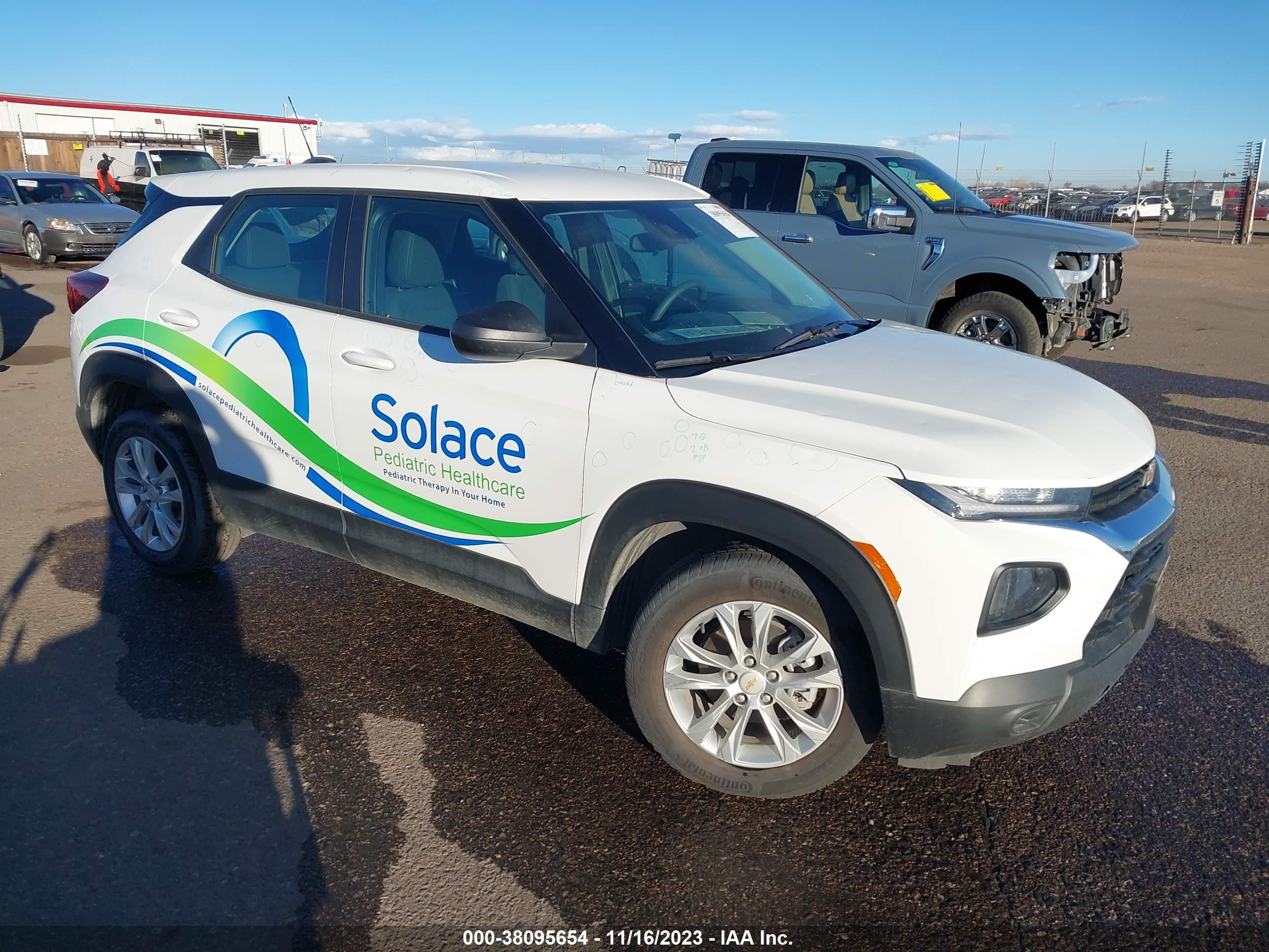 CHEVROLET TRAILBLAZER 2023 kl79mnsl9pb034353