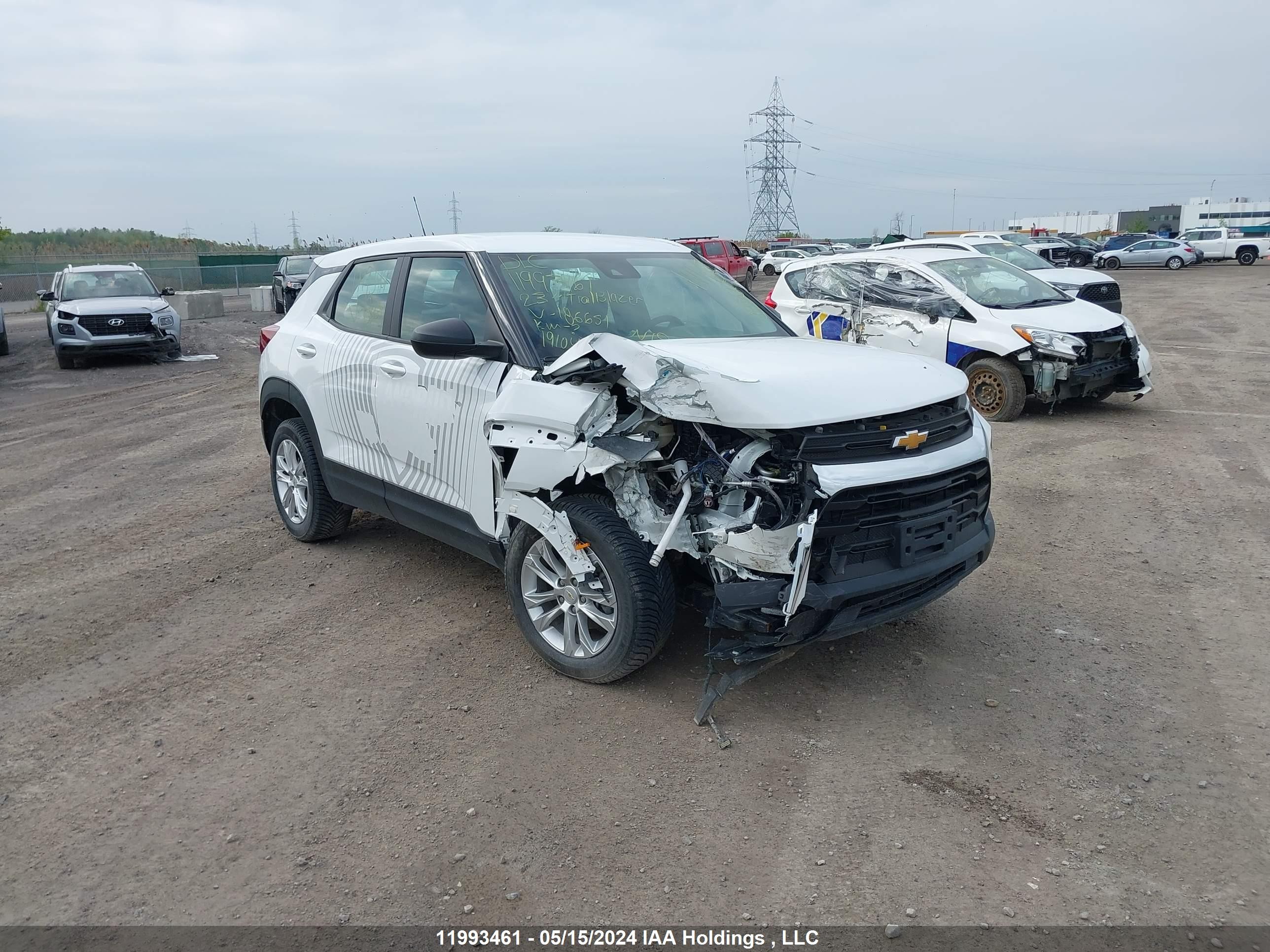 CHEVROLET TRAILBLAZER 2023 kl79mnsl9pb186651