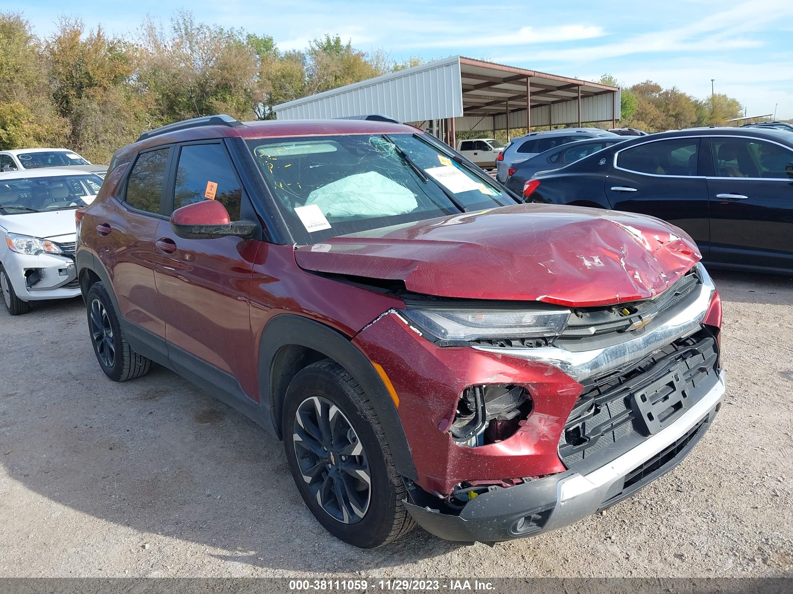 CHEVROLET TRAILBLAZER 2022 kl79mps22nb013117